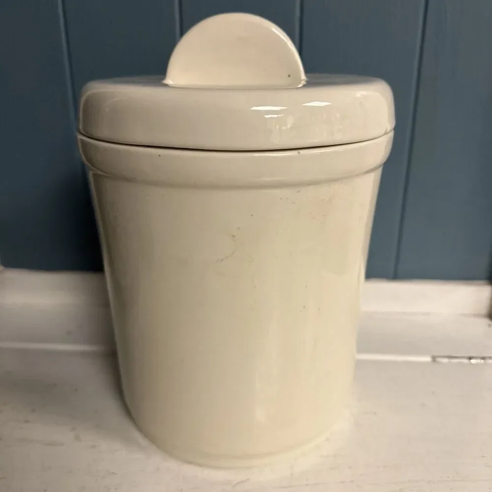 Vtg‎ Califonis Pottery Rainbow 9” Ceramic Cookie Jar Have a Happy Day… Today!